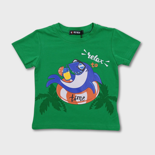 Conjunto de shorts tiburón