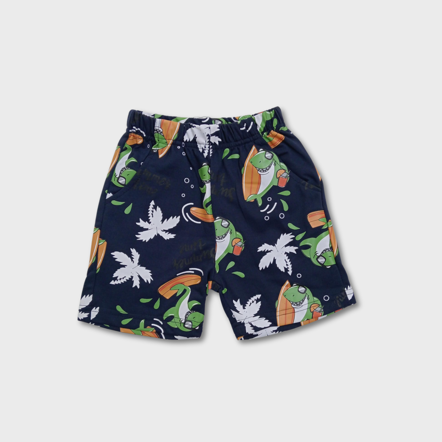 Conjunto de shorts tiburón