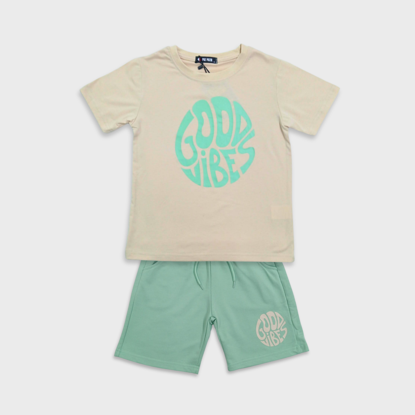 Conjunto de 2 piezas good vibes