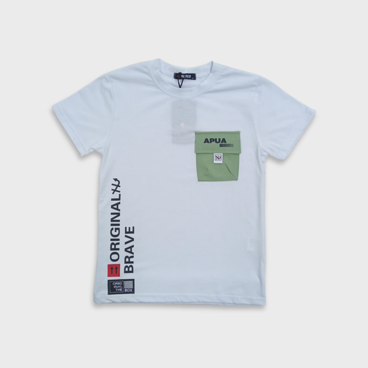 Conjunto de 2 piezas short bolsillo