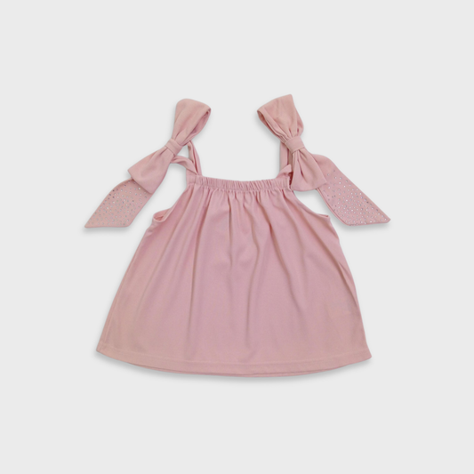 Conjunto de 2 piezas tirantes moño