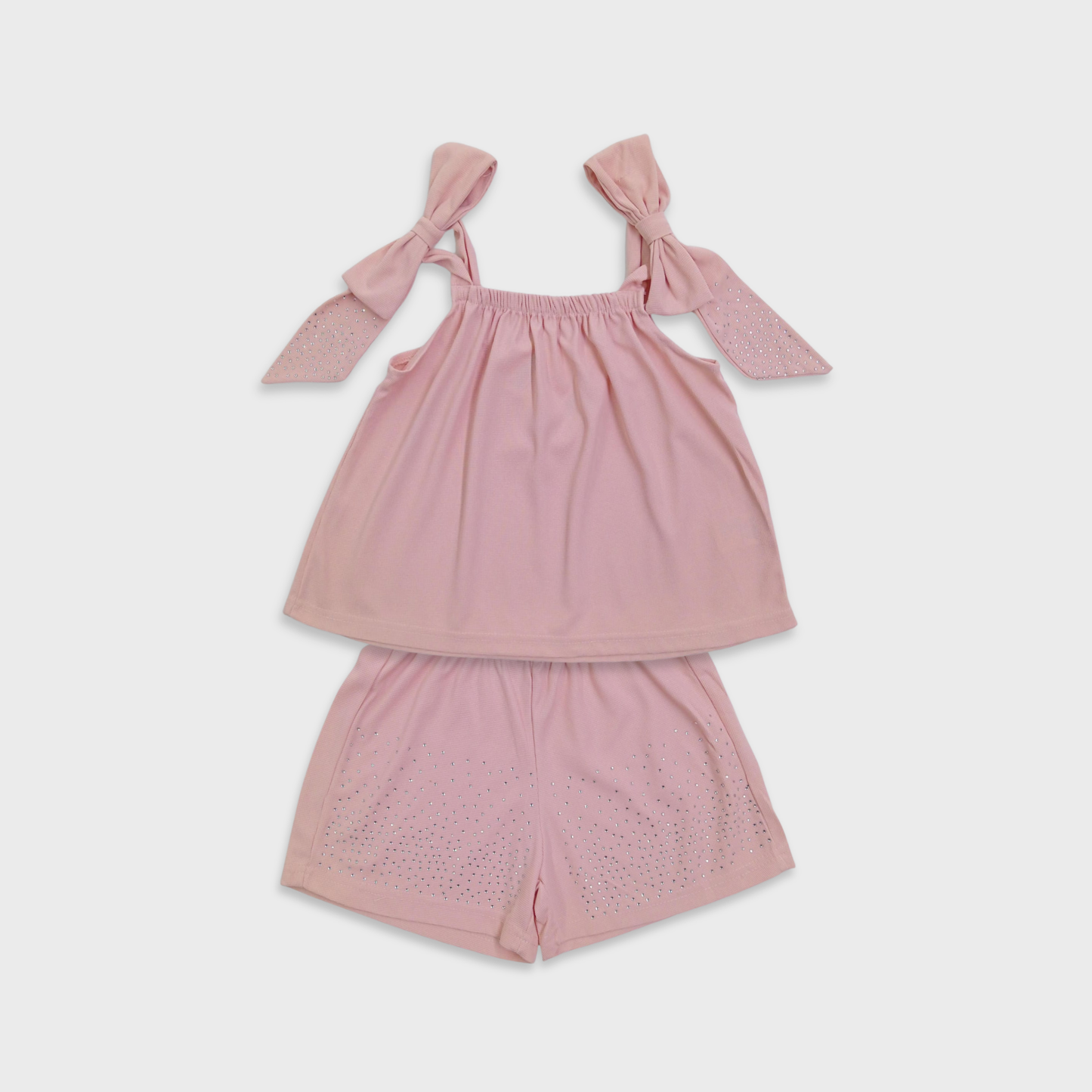 Conjunto de 2 piezas tirantes moño