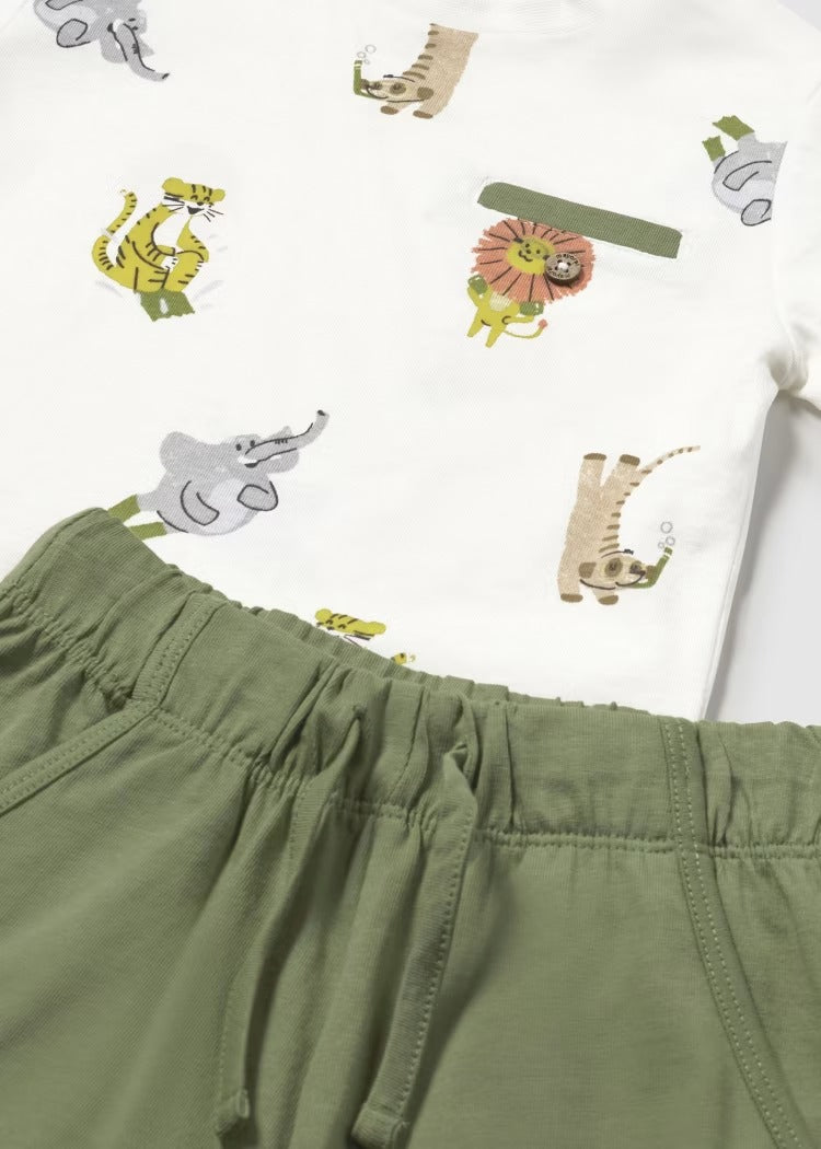Conjunto de 3 piezas animales - Mayoral