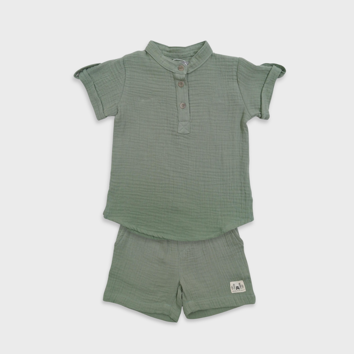 Conjunto de 2 piezas monocromático