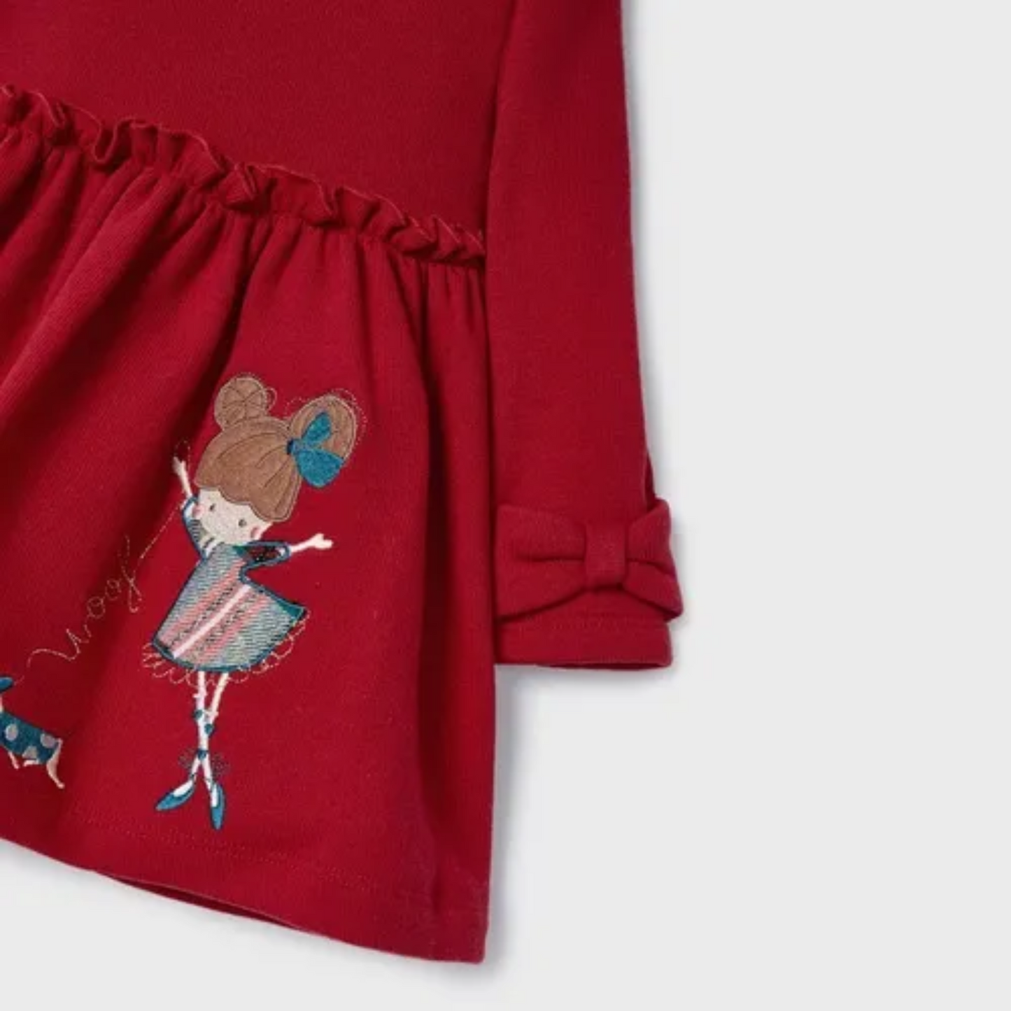 Vestido Invierno Rojo - Mayoral