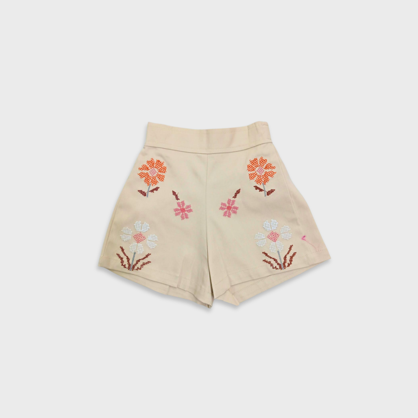 Conjunto de 2 piezas tirantes bordado