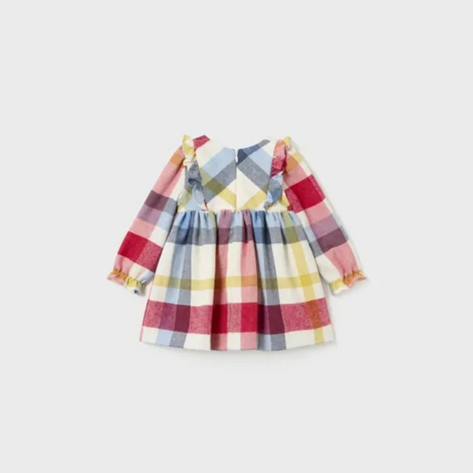 Vestido Invierno Cuadros - Mayoral