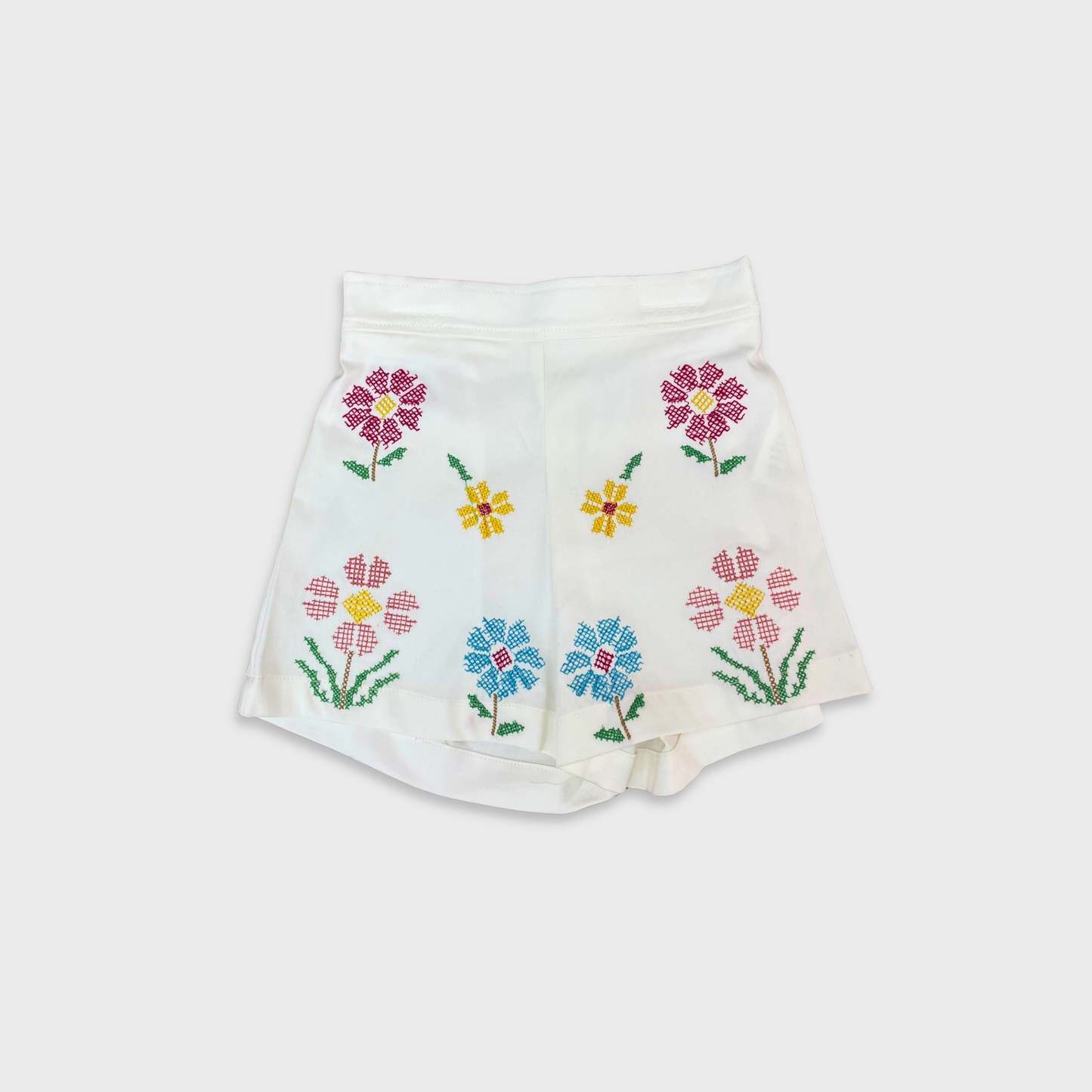 Conjunto de 2 piezas tirantes bordado