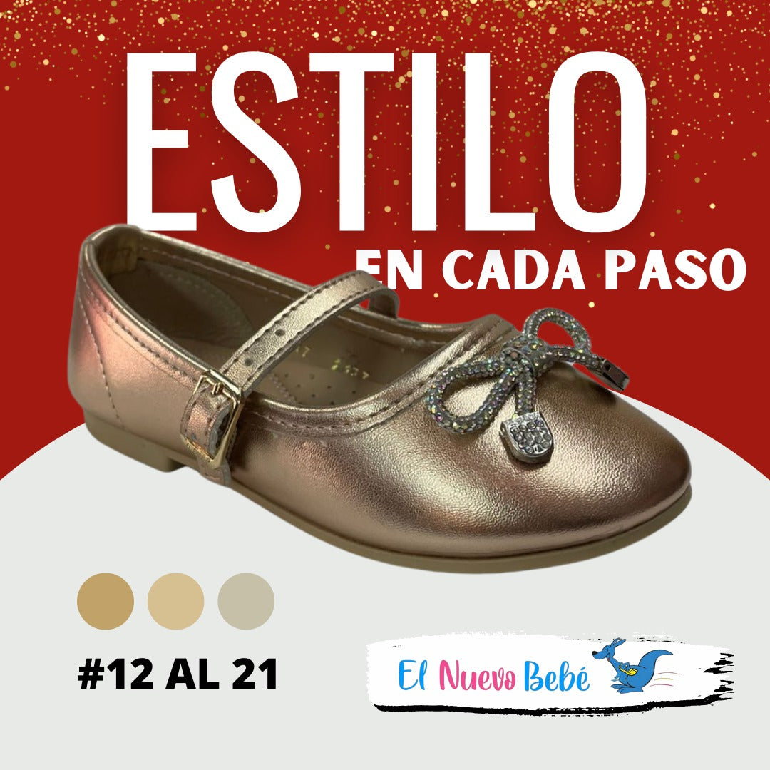 Balerina con moño sencillo
