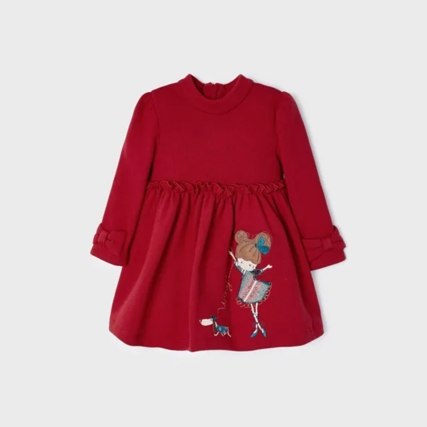 Vestido Invierno Rojo - Mayoral