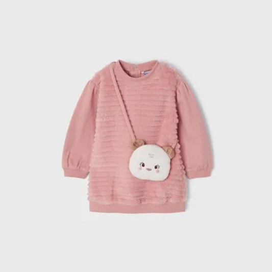 Vestido Invierno Con Bolsita - Mayoral