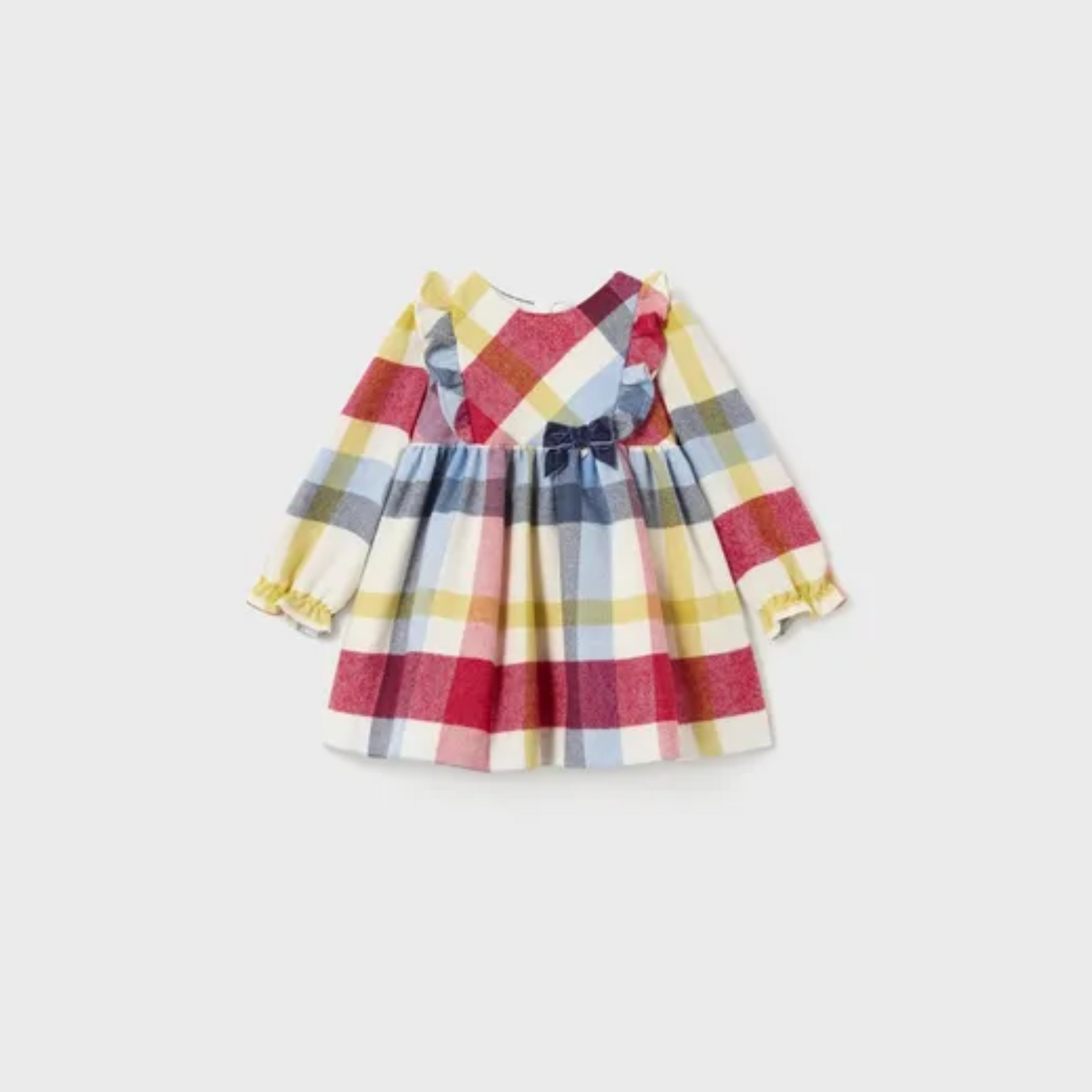 Vestido Invierno Cuadros - Mayoral