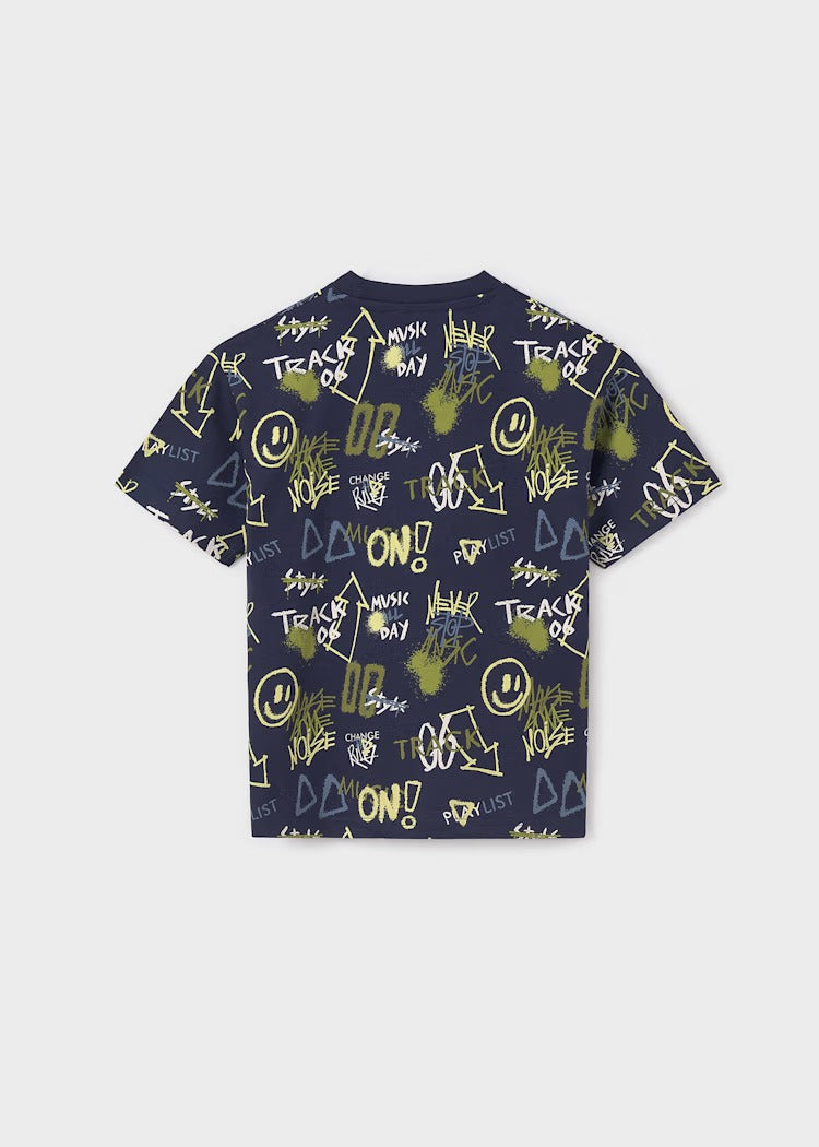 Playera estampada noise - Mayoral