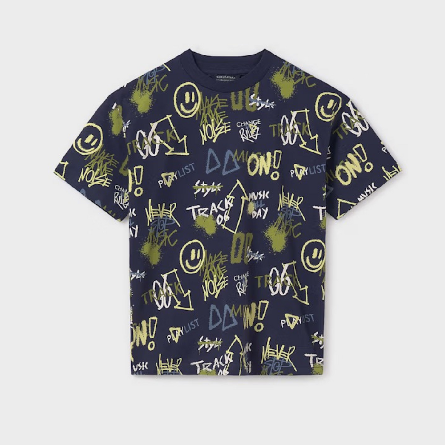 Playera estampada noise - Mayoral