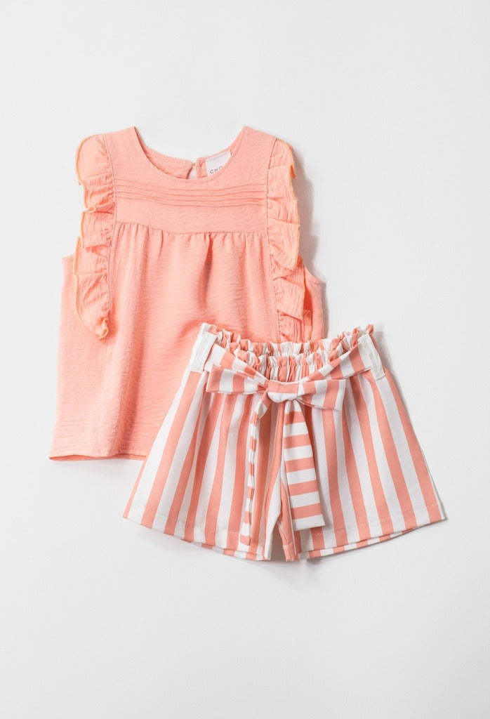 Conjunto de 2 piezas rayas