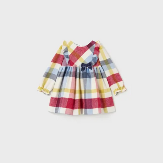 Vestido Invierno Cuadros - Mayoral