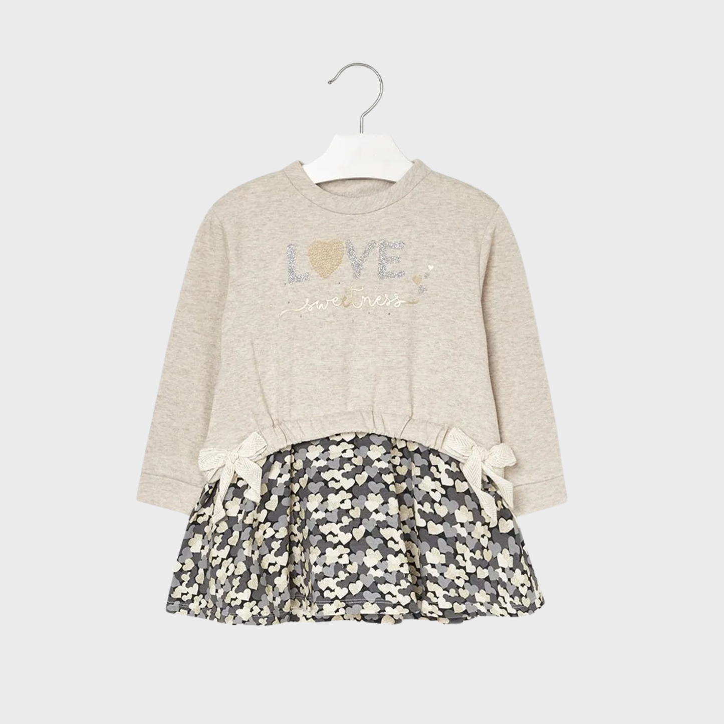 Vestido Invierno Corazones - Mayoral