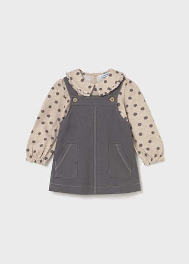 Vestido invierno estampado - Mayoral