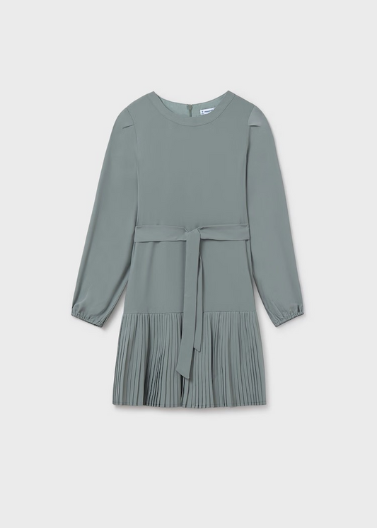 Vestido Plisado crepe elegante - Mayoral