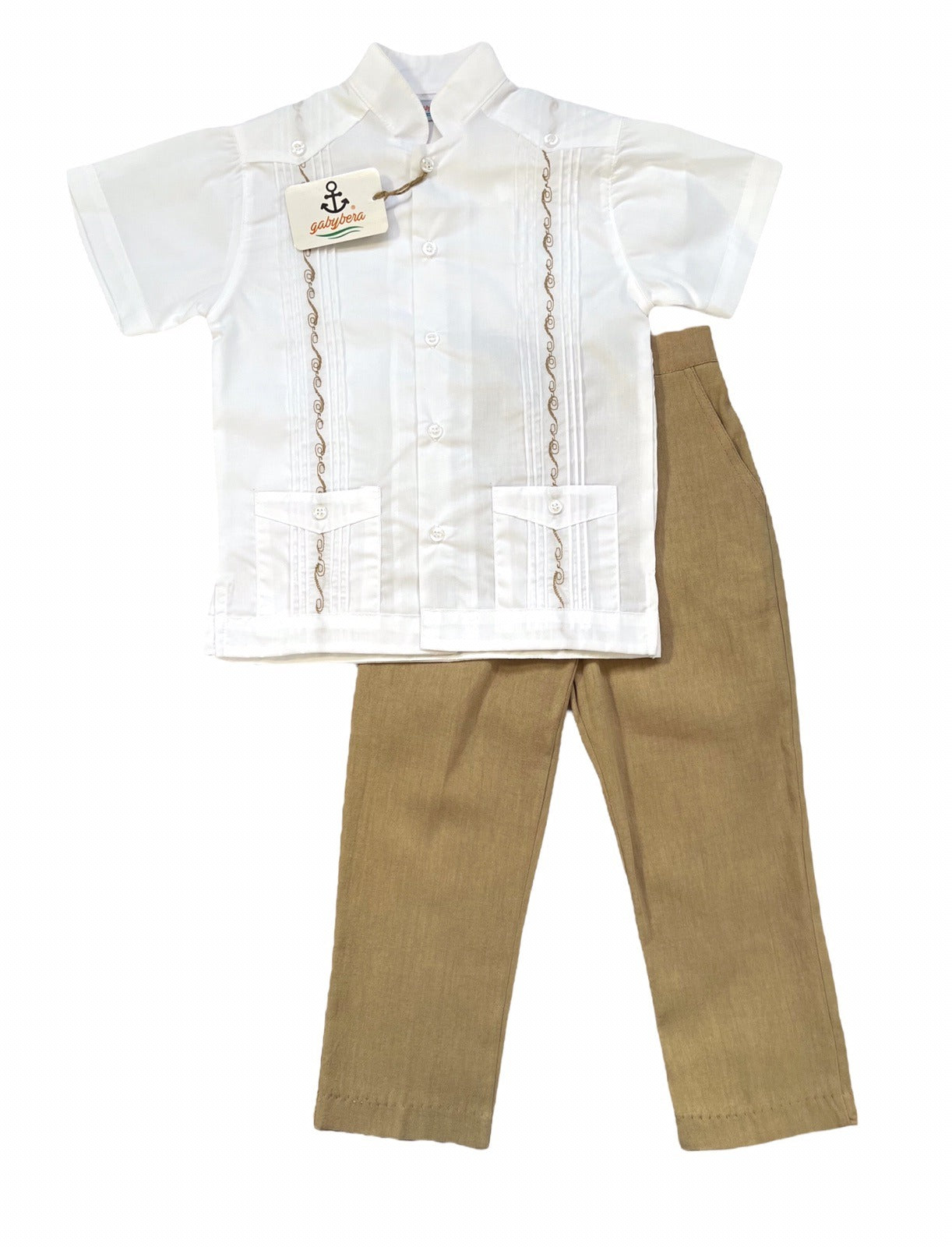 Conjunto de guayabera Gaby estilo 0282