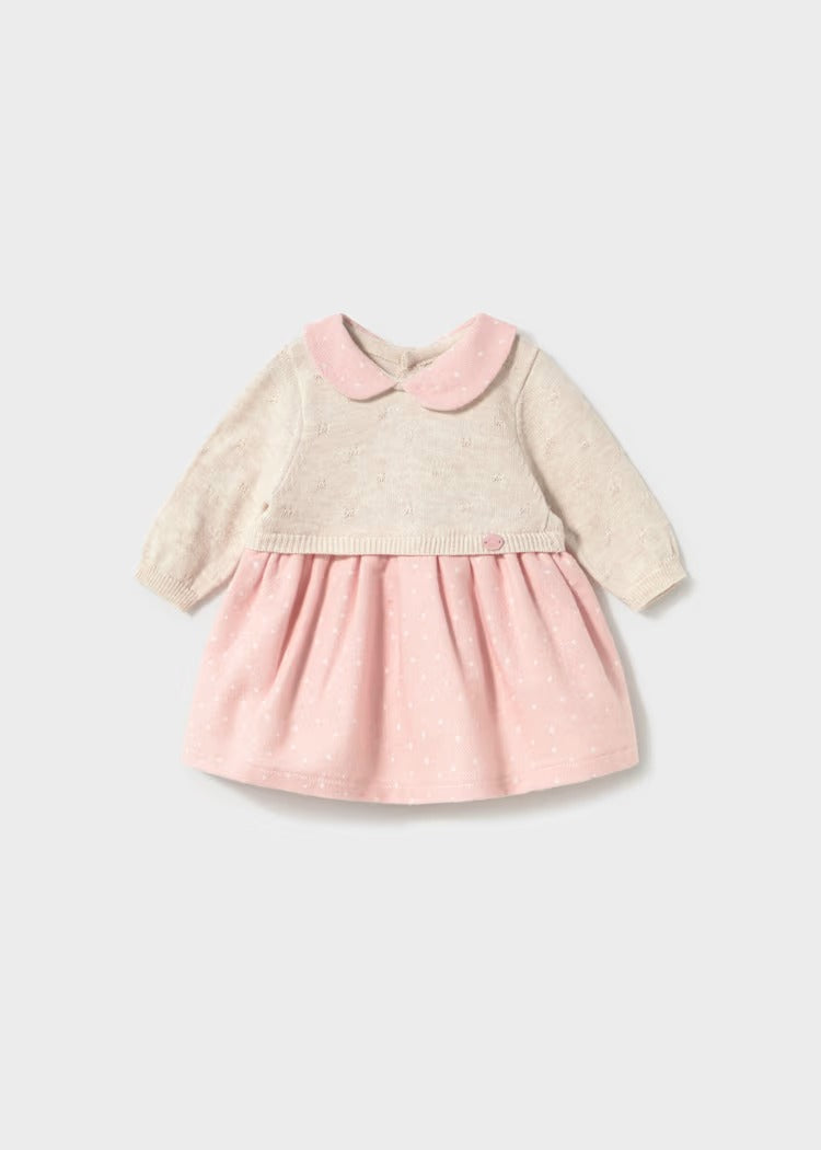 Vestido Combinado Tricot Mayoral