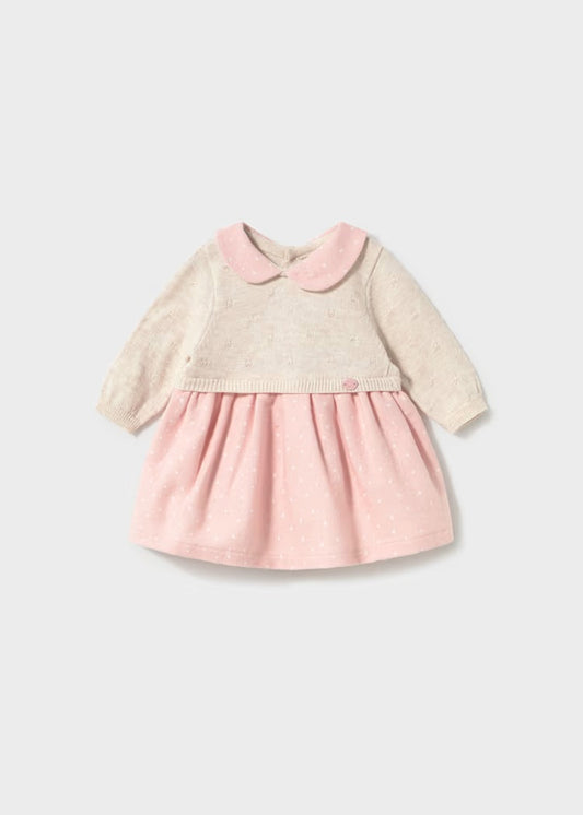 Vestido Combinado Tricot Mayoral