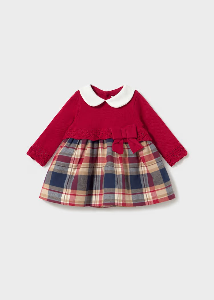 Vestido Combinado Tricot Mayoral
